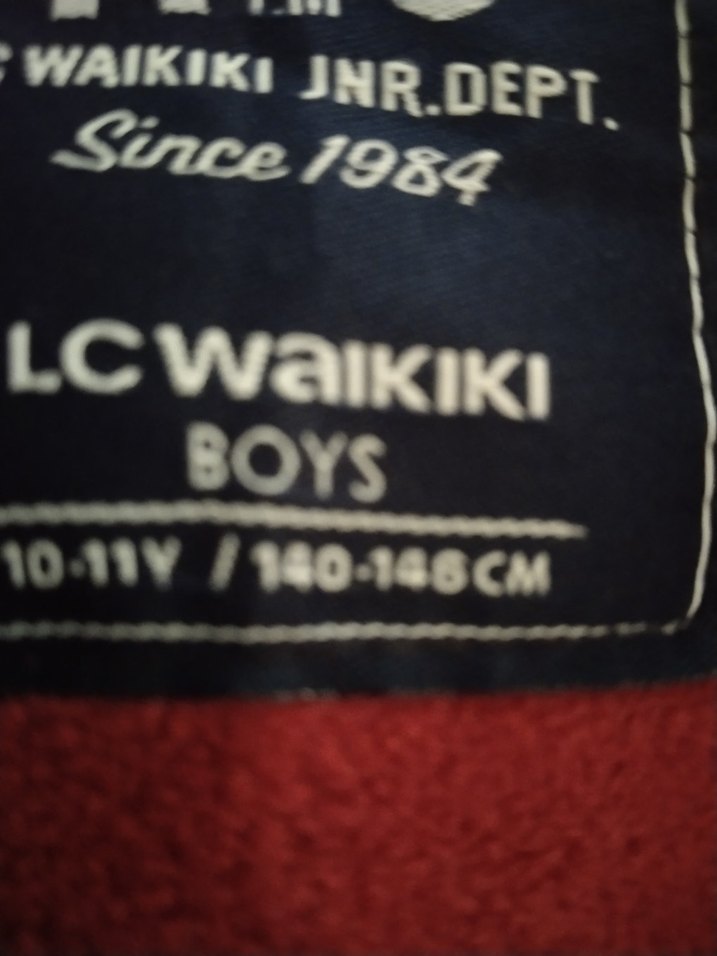 waikiki erkek  cocukParlak Kırmızı Midi Kaban - Görsel 2