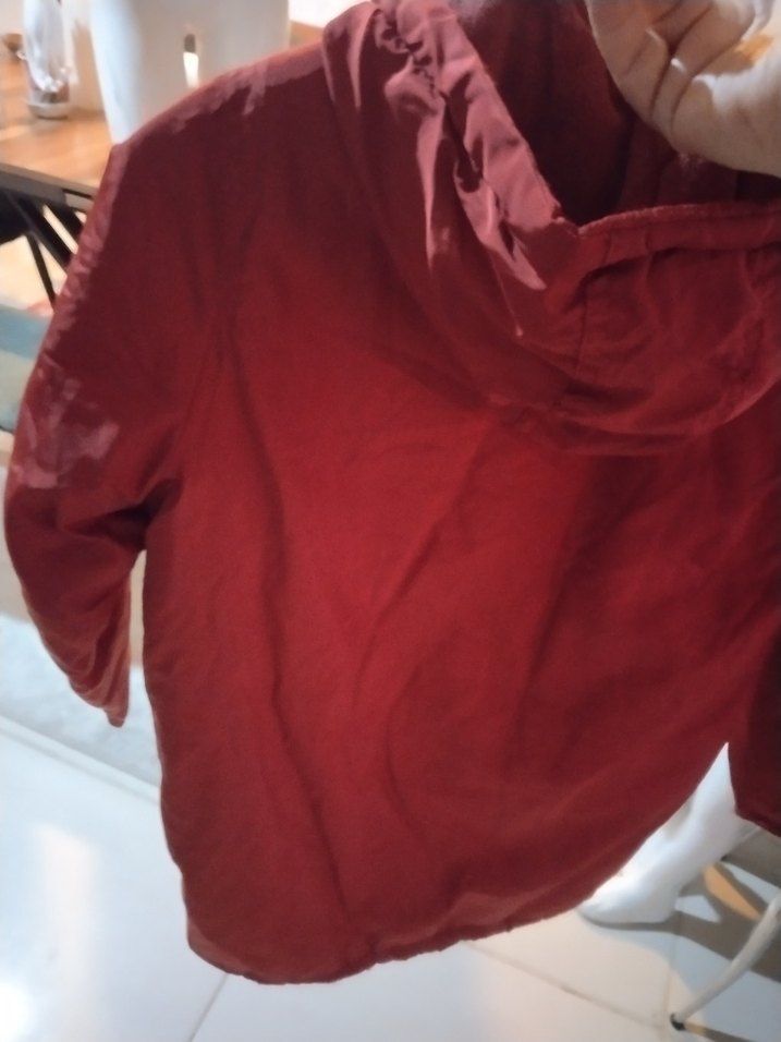 waikiki erkek  cocukParlak Kırmızı Midi Kaban - Görsel 4