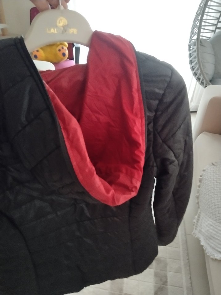 Batik marka Siyah Fermuarlı Kadın Midi Ceket - Görsel 3