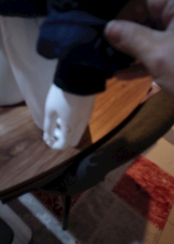 Colin's Fermuarlı Siyah Kadın Midi Mont - Görsel 3