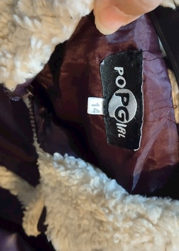 Mor Kürklü Deri Kadın Ceket - Görsel 4