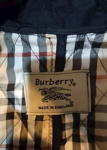 Burberry Düğmeli Siyah Kadın Midi Ceket - Görsel 10