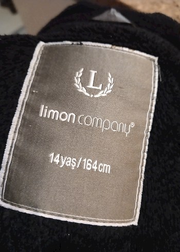 Limon company Siyah Kemerli Kısa Kadın  Kışlık Mont - Görsel 2