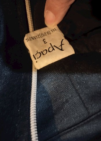 Fermuarlı Siyah Midi Hamile Ceketi - Görsel 5