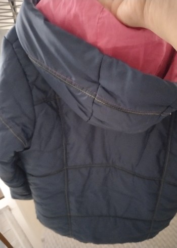 Kız Çocuk Lacivert Fermuarlı Ceket 7-8 yas - Görsel 3