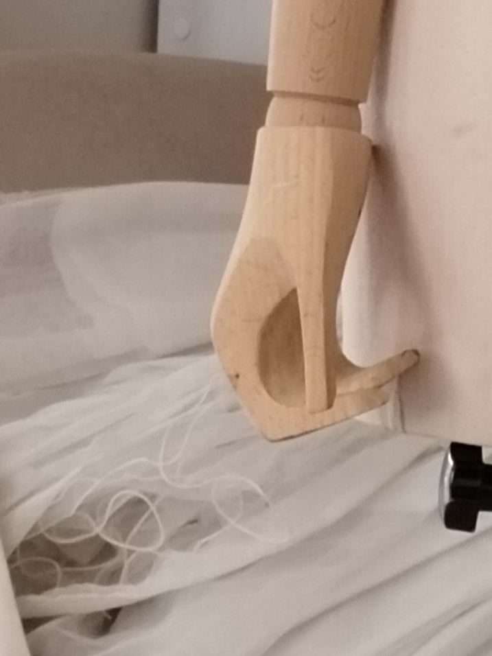 Bej Mini Kadın Manken - Görsel 3