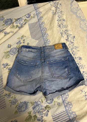 Kadın bershka Denim Mini Şort - Görsel 2