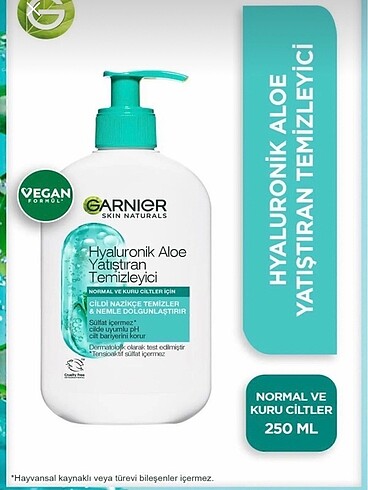 Garnier yüz temizleyicisi