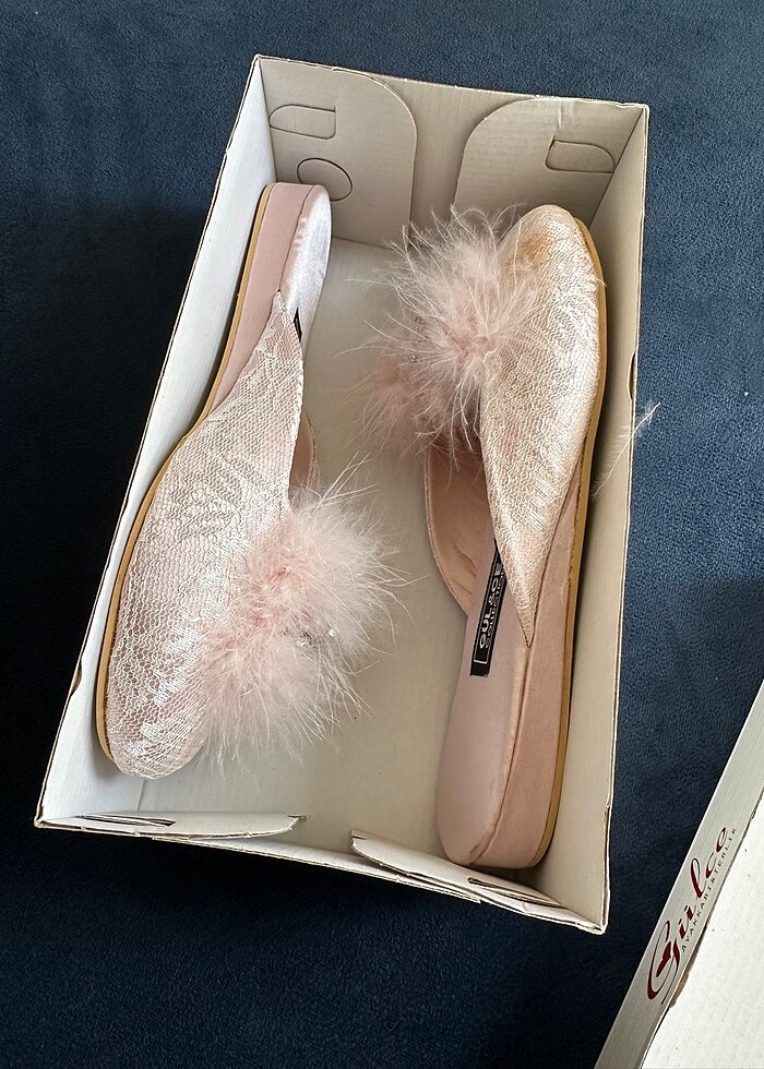 Pembe Çeyiz Ev Terliği - Görsel 4