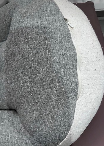 Gri Emzirme ve Hamilelik Destek Yastığı - Görsel 7