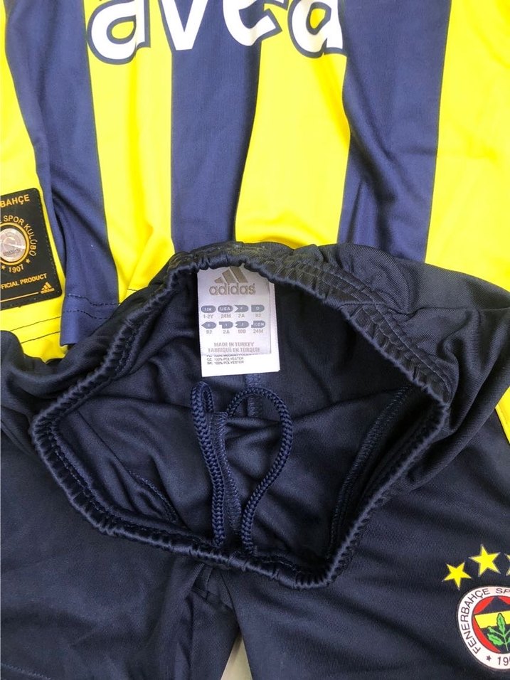 Fenerbahçe Bebek Forma Alt Üst Takım - Görsel 2