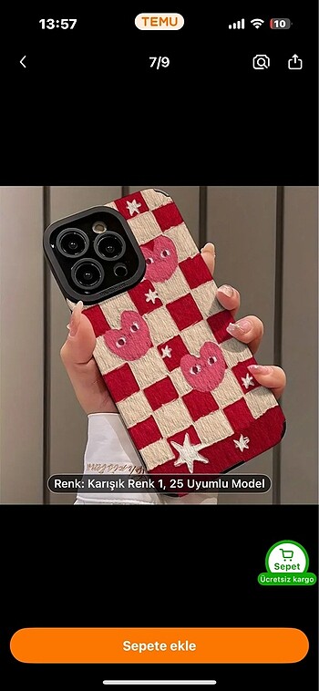 İPhone 15 telefon kılıfı