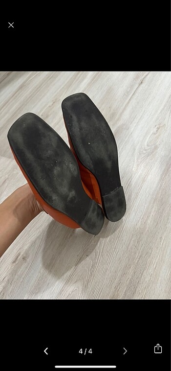 38 Beden turuncu Renk Zara terlik