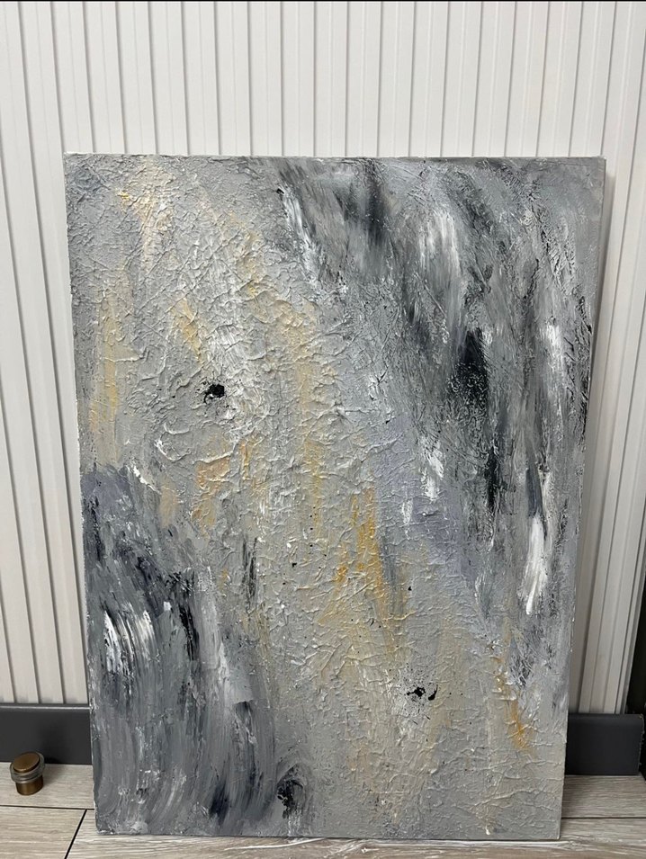 50*70cm dokulu tasarım tablo - Görsel 2