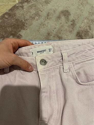 34 Beden pembe Renk Mango pantolon