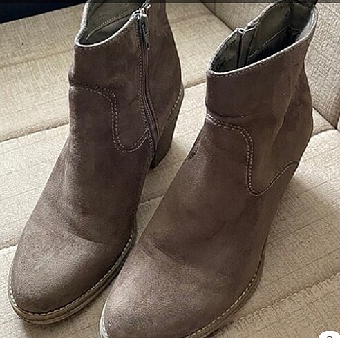 Deichmann Topuklu süet bot
