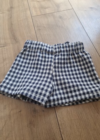 Zara Kareli Pilili Pamuklu Kız Etek
