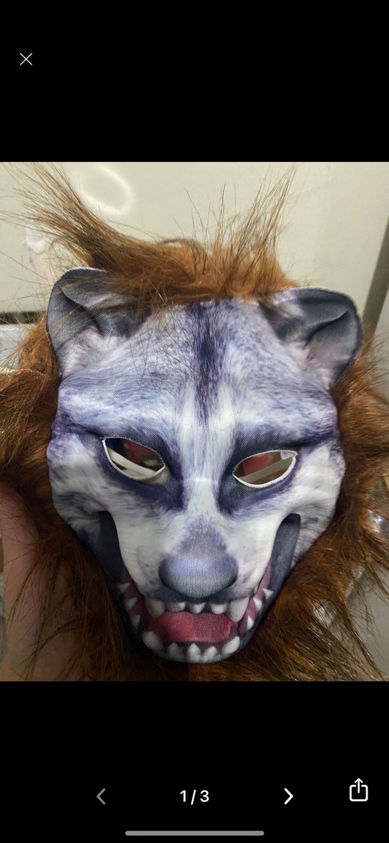 Kurt Figürlü Kadın Maskesi - Görsel 2