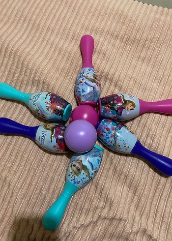 Frozen Çocuk Bowling Seti - Görsel 3