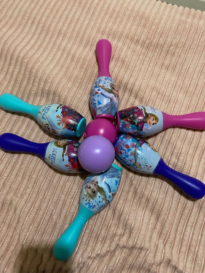 Frozen Çocuk Bowling Seti - Görsel 3