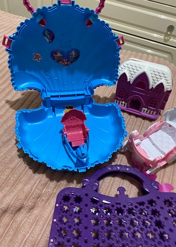 Renkli Oyuncak Seti Mor Çanta ve Aksesuarlar - Görsel 3