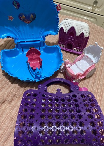 Renkli Oyuncak Seti Mor Çanta ve Aksesuarlar - Görsel 2