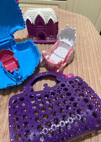 Renkli Oyuncak Seti Mor Çanta ve Aksesuarlar - Görsel 4
