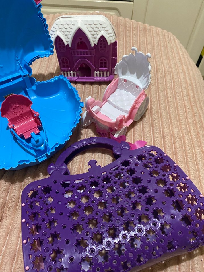 Renkli Oyuncak Seti Mor Çanta ve Aksesuarlar - Görsel 4