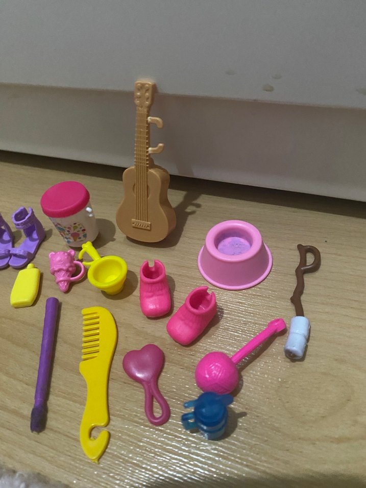 Pastel Tonlarda Mini Oyuncak Seti - Görsel 4