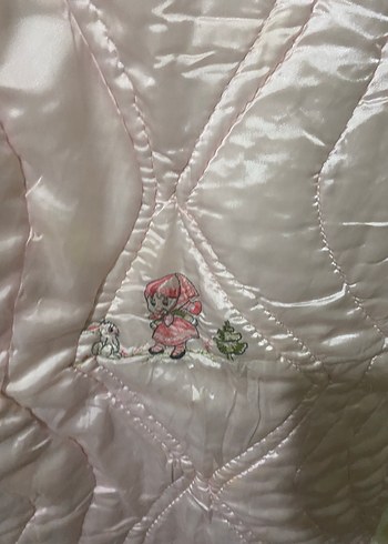 Pembe Nakışlı Çocuk yorgan - Görsel 6