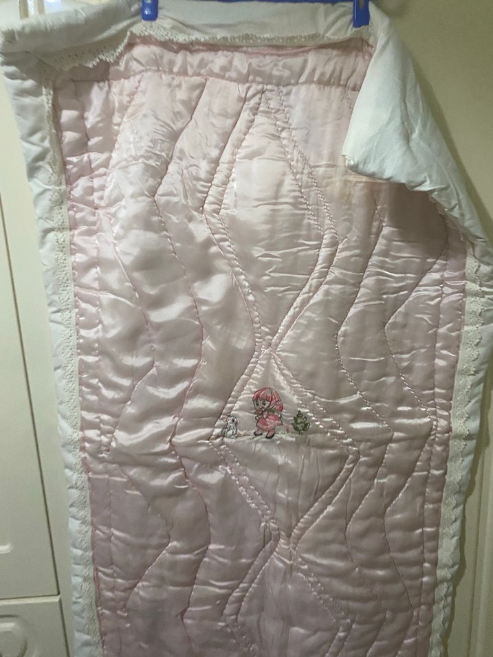 Pembe Nakışlı Çocuk yorgan - Görsel 2