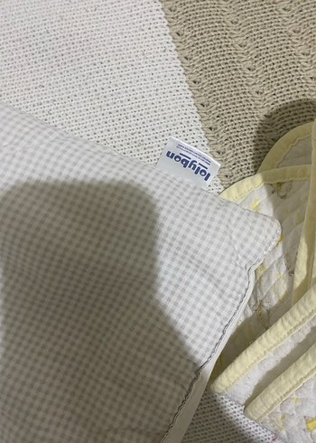 Beyaz Gri Desenli Çocuk Uyku Seti - Görsel 4