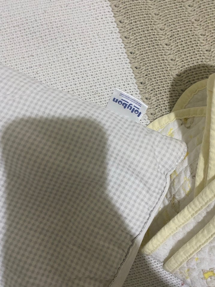 Beyaz Gri Desenli Çocuk Uyku Seti - Görsel 4