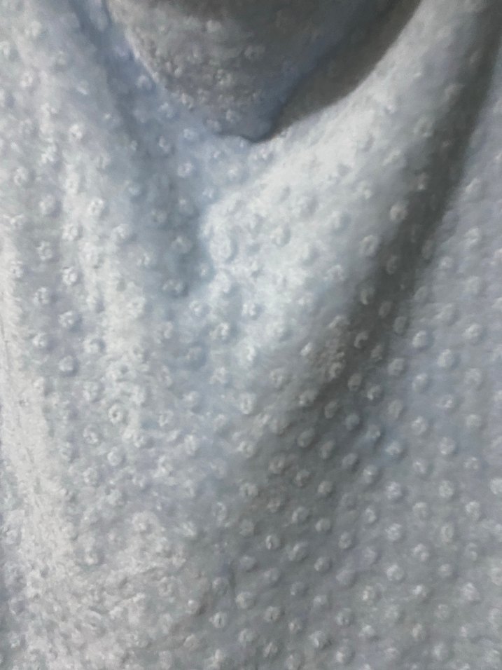 Pastel Mavi Çocuk Battaniyesi - Görsel 2