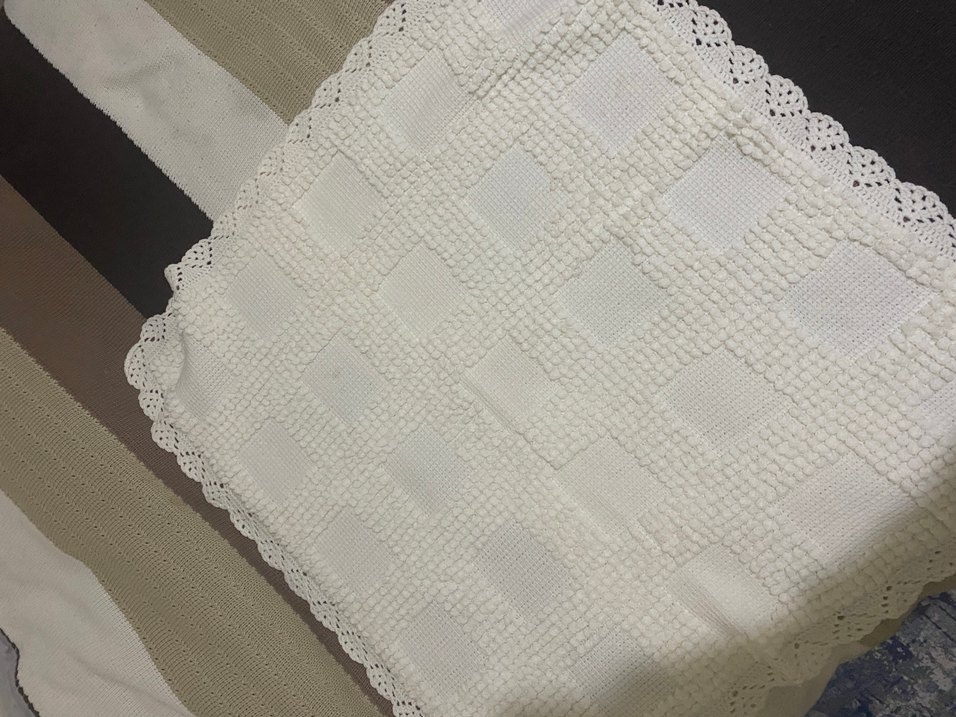 Beyaz Çocuk Battaniyesi - Görsel 2