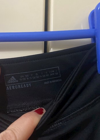 Kız Siyah Adidas Şeritli Tayt - Görsel 3