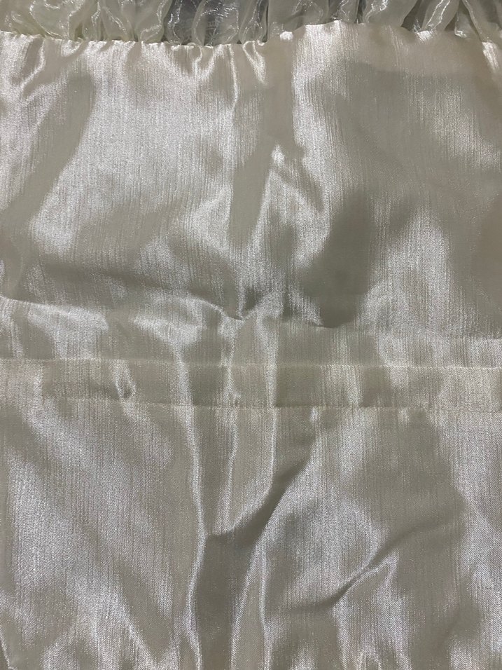 İşlemeli Beyaz yastık kılıfı el işi - Görsel 3