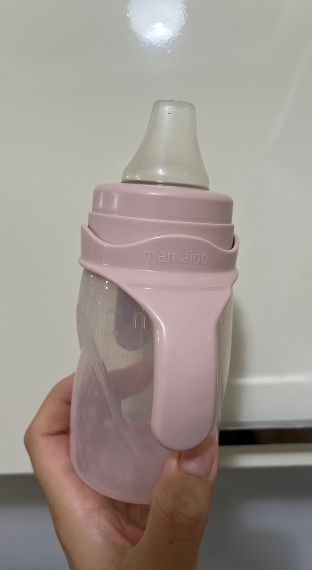 Pastel Pembe Bebek Biberonu - Görsel 3