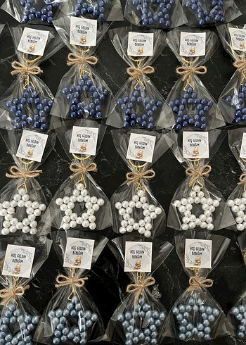 Altın Renkli Parlak Bohem Erkek anahtarlık - Görsel 2