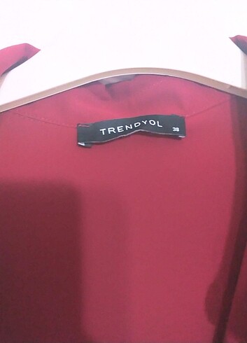 Trendyol bordo gömlek 