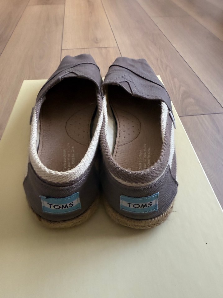 Bej Kadın Keten TOMS Espadril - Görsel 4