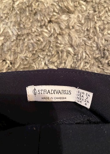 Stradivarius Kadın lacivert Kumaş Pantolon