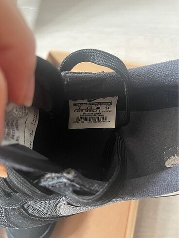 38 Beden siyah Renk Nike spor ayakkabı