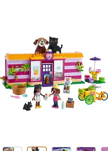Lego friends evcil hayvan sahiplendirme