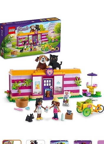 Beden Renk Lego friends evcil hayvan sahiplendirme
