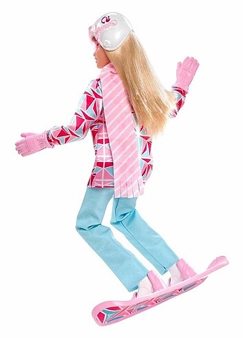 Beden Barbie snowboard sporcusu