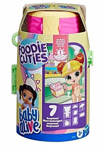 Beden Baby alive foodie Cuties sürpriz matara