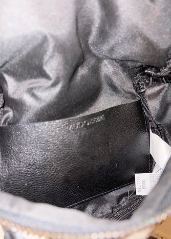 Mudo Gri Desenli Kemerli Kadın Çanta - Görsel 4