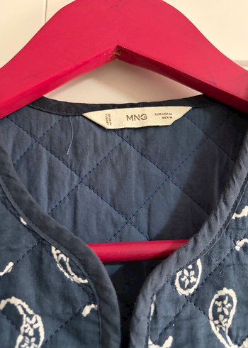 Mango Teen Düğmesiz Bohem Desenli Kolsuz Yelek - Görsel 2