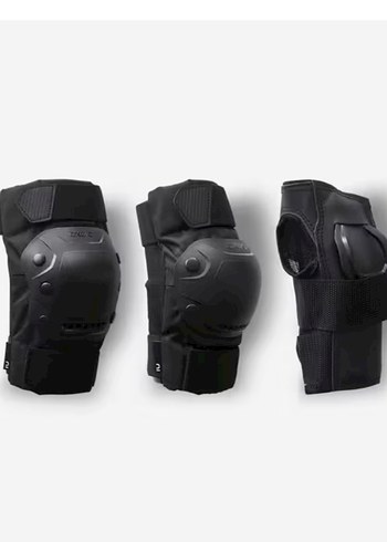 Oxelo Siyah Biker Diz Koruyucu Seti - Görsel 4